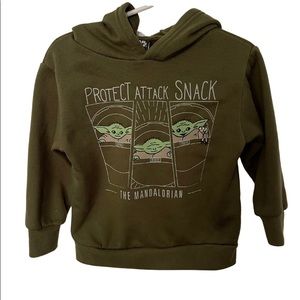 Star Wars Baby Yoda Hoodie 2T